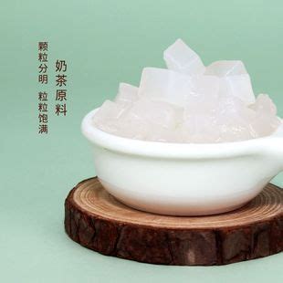 品椰果粒 原味椰果1kg糖水椰果水晶果肉颗粒珍珠奶茶原料-阿里巴巴