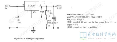 三端线性稳压器AIC1084 - 家电维修资料网