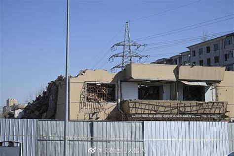 长春滨河东区部分楼体已被拆除