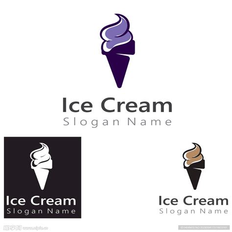 冰淇淋LOGO设计设计图__LOGO设计_广告设计_设计图库_昵图网nipic.com