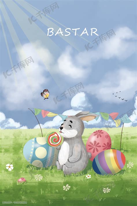 复活节兔子快乐-篮子里有复活节彩蛋素材-高清图片-摄影照片-寻图免费打包下载