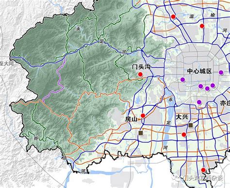 北京市高速公路地图高清版下载-北京市高速公路地图全图高清版大图 - 极光下载站