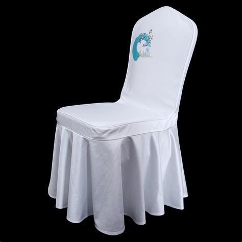 青花瓷椅套|免烫椅套|酒店椅套|七星岛酒店椅套|宴会厅椅子套设计
