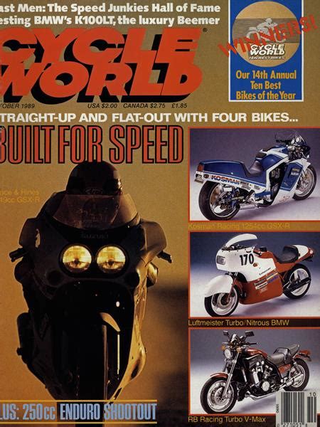 October 1989 | Cycle World