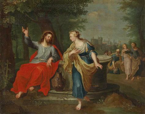 彼得·保罗·鲁本斯（Peter Paul Rubens）的追随者《基督与撒玛利亚女人在井边》高清油画大图下载-鲁本斯代表作-宗教信仰类别绘画 ...