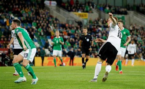 欧预赛北爱尔兰0-2德国战报：哈尔斯滕伯格破门格纳布里锁胜局_球天下体育