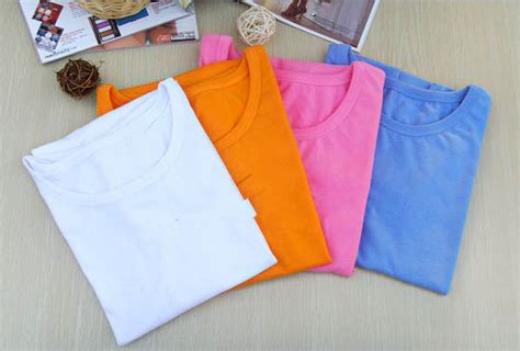 纯色200g纯棉T恤（彩色）-高品质班服-米可班服官方网站