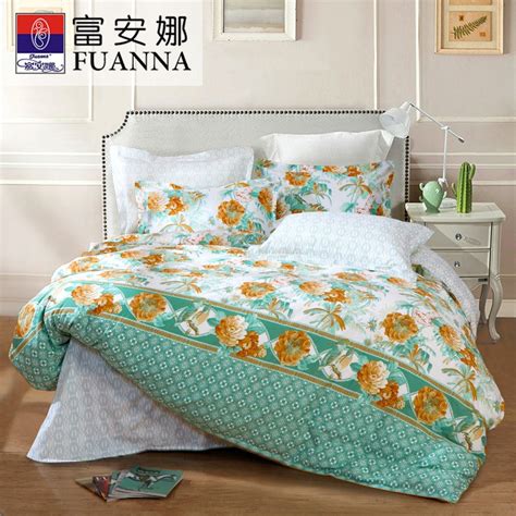 全棉花卉四件套中式纯棉床上用品美式床单刺绣被套蓝色绿色春秋-淘宝网