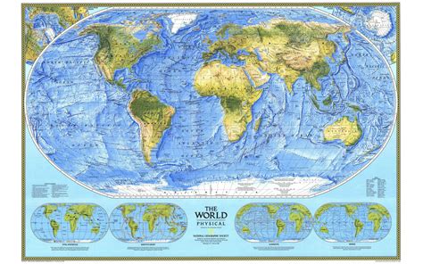 世界地形图全图放大版,地形图简图,地形图超清_大山谷图库