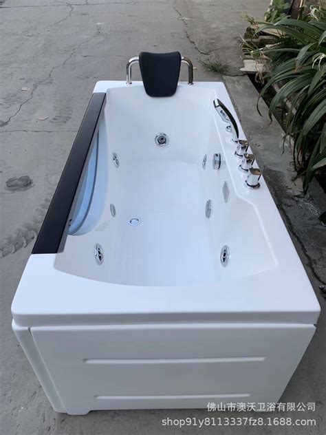 现代环保亚克力贵妃浴缸 古典椭圆形欧式 复古一体浴缸浴盆 浴缸-阿里巴巴
