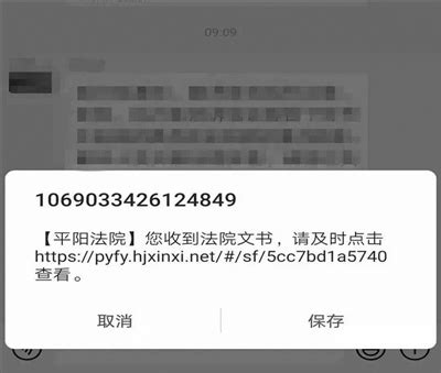 创举！平阳法院发送弹屏短信“叫醒装睡的人”-新闻中心-温州网