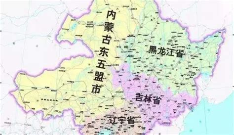 东北三省城市地图,东北三省地形图,东北三省是哪三省_大山谷图库