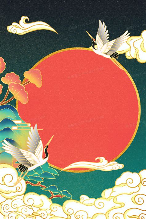 中国式古典花纹图案AI素材免费下载_红动网