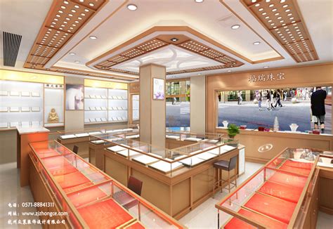 福瑞珠宝店设计案例-杭州众策装饰装修公司