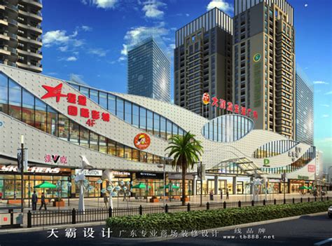 天霸设计的茂名商场装修方案可提升项目价值_美食广场设计公司-站酷ZCOOL