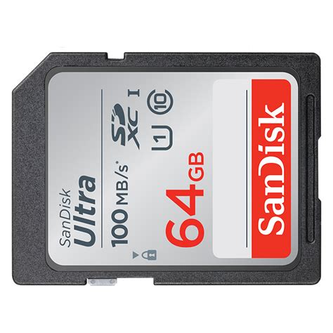 闪迪 SanDisk SD存储卡 C10 SDSDUNC-064G-ZN6IN 64GB 至尊高速SDXC UHS-I Class10-80M ...