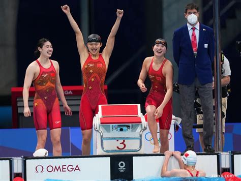 第14金！中国队夺得东京奥运会游泳女子4x200米自由泳接力金牌|游泳|中国队|金牌_新浪新闻