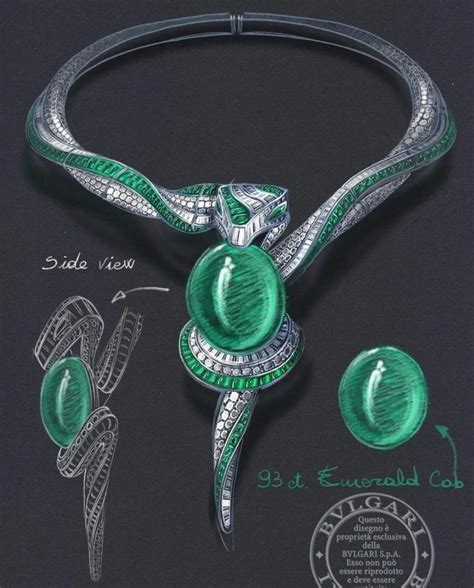 灵蛇再现，惊艳的宝格丽蛇王珠宝-“Hypnotic”祖母绿项链 - 知乎