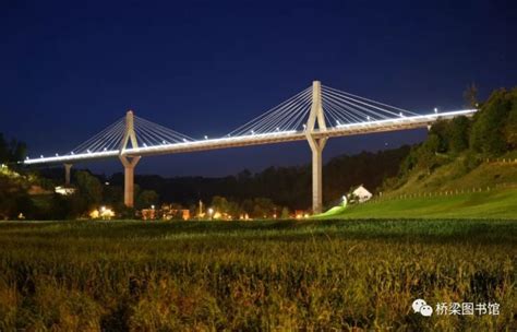 国外桥梁：瑞士弗里堡Pont de la Poy斜拉桥-路桥设计-筑龙路桥市政论坛