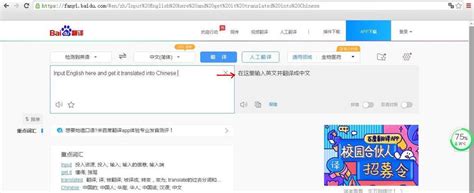 Baidu Translate (Baidu Fanyi, 百度翻译)