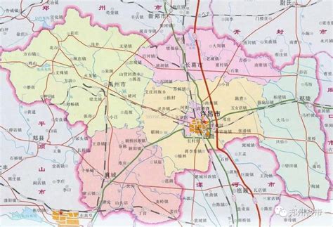 河南省许昌市旅游地图高清版_河南地图_初高中地理网