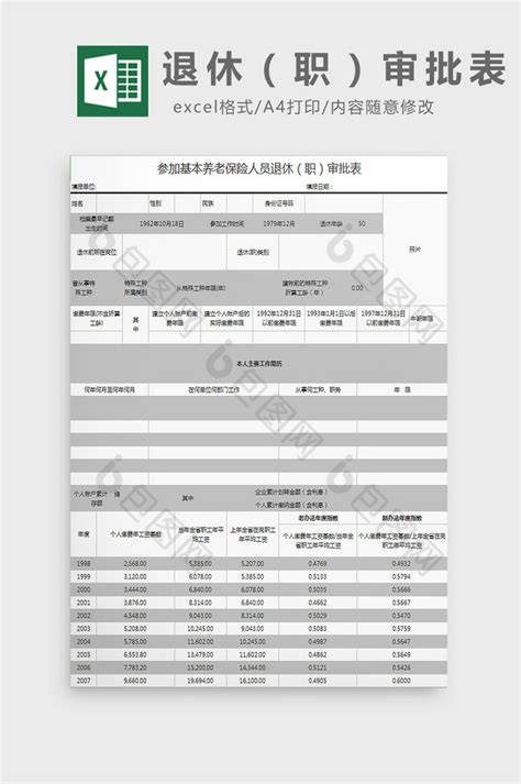 2019个税社保计算公式工资表EXCEL模板下载_社保_图客巴巴