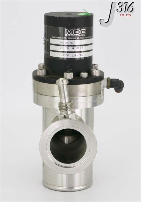 13859 MDC SPECIAL INLINE NW 40 VALVE AMAT PN:0190-40016 990990 ...