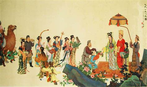 民间传说，松赞干布派人迎接文成公主入藏，公主在半路生下个小孩|松赞干布|文成公主|吐蕃_新浪新闻