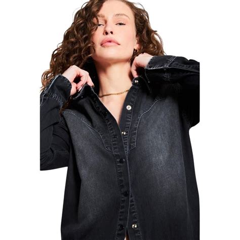 Camisa Black Jeans Western Reversa - Privalia