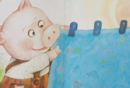 《三只小猪》改编绘本其中一幕|插画|创作习作|孫调调 - 原创作品 - 站酷 (ZCOOL)