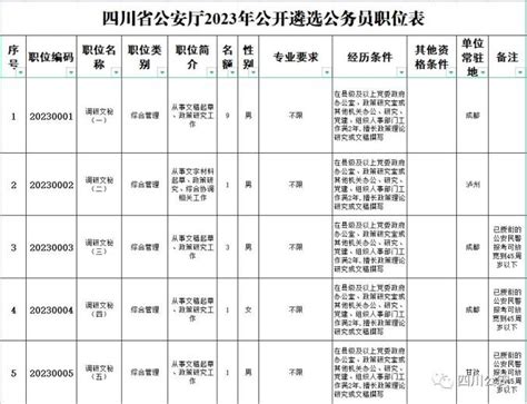 2023年2月18日四川省公安厅遴选考试真题及答案(Word版)
