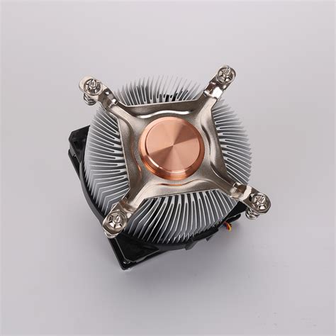 散热器-4热管散热器 塔式铜管cpu风扇 12公分发光风扇 Intel AM...