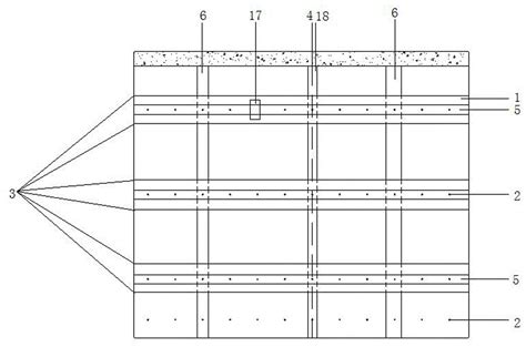 板端开槽孔SP空心叠合板-钢梁连接结构及其施工方法