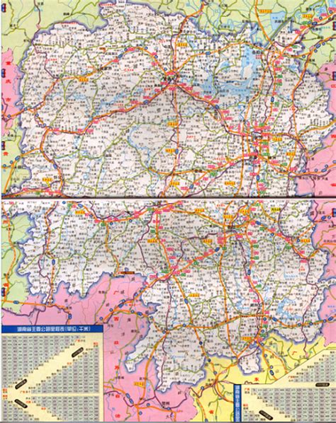 湖南省高速公路地图高清版图片预览_绿色资源网