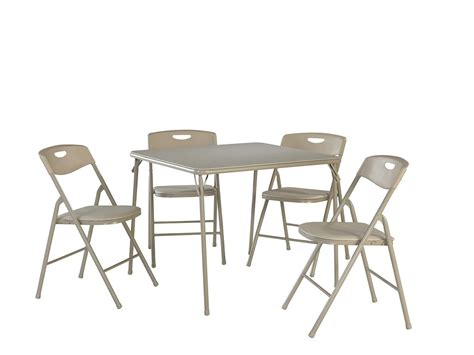 Emma And Oliver 5 Piece Folding Card Table And Chair Set : Target