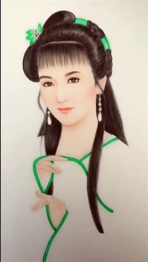 白娘子小青手绘头像图片 白娘子小青手绘头像图片