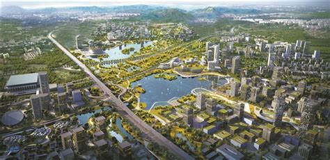 广州白云云湖数字科技大厦项目A栋封顶 - 中国网