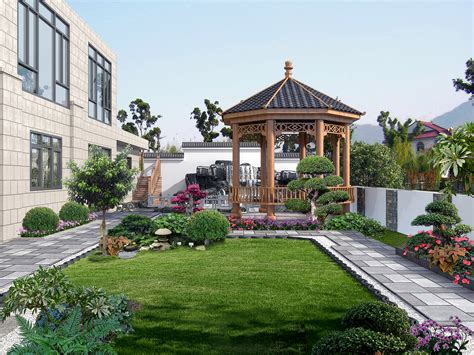 实景案例 - 上海别墅花园，高端花园设计施工，庭院设计，屋顶花园设计，工厂园林绿化改造