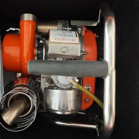 诺盾科技电启动背负式森林消防泵接力水泵高扬程水泵QBE-260