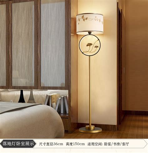 新中式复古陶瓷台灯卧室床头灯客厅书房老上海民国全铜古典-美间设计