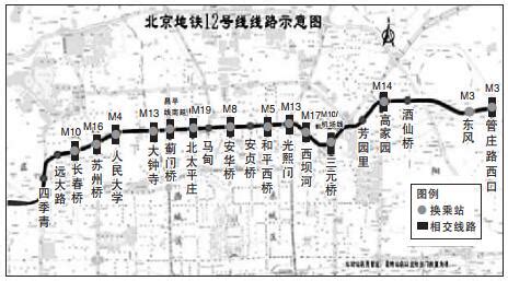 北京地铁12号线最新线路示意图公布 新增一换乘站-千龙网·中国首都网