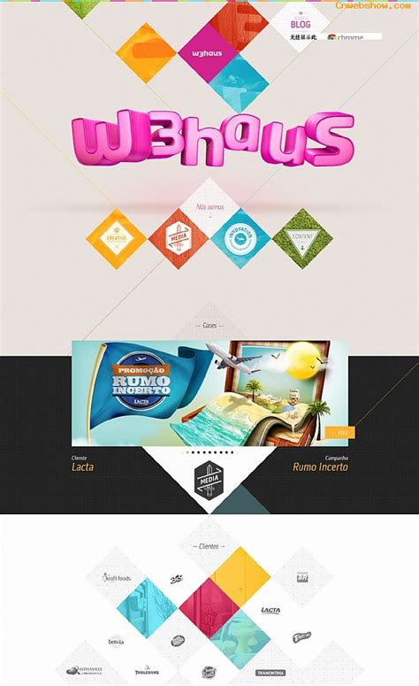 精美网站欣赏：w3haus--中国设计秀