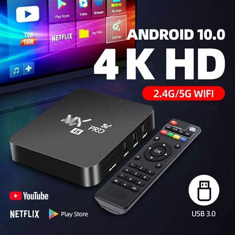 Original Tv Box MXQ PRO 5G New Version 2.4GHz 4K Ultra HD 4GB 64GB ...