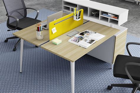 时尚办公桌组合桌椅办公室办公职员桌-锋度|板式办公家具|迪欧家具