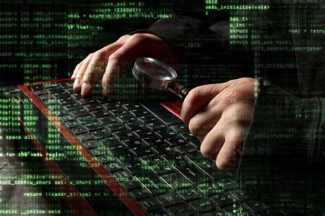 网络安全黑客蓝色科技风海报海报模板下载-千库网