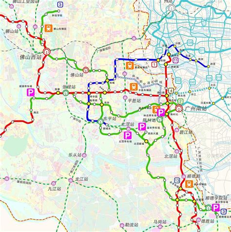 广州地铁2号线及3号线路线图。_百度知道