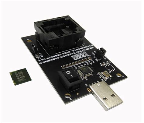 eMCP162/186下压弹片转USB接口IC测试座|产品中心 - 鸿怡电子官网