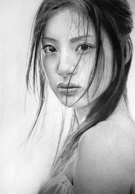 素描人体图片