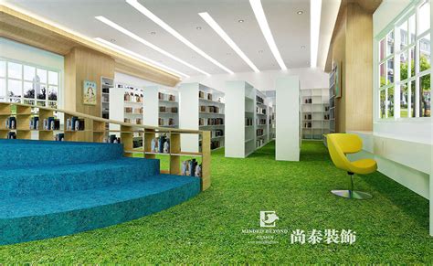 【校园文化】 小学阅览室读书空间环境设计|space|Home Decoration Design|咖啡神探_Original作品-站酷ZCOOL