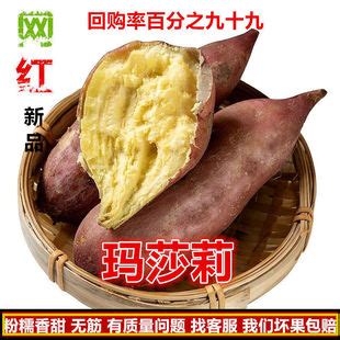 玛莎莉红薯新鲜桥头地瓜海南澄迈板栗番薯粉糯香农家自种2斤10斤-阿里巴巴